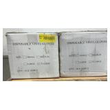 (2) 1000ct XL Vinyl Disposable Gloves