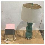 Lamp & Mini Refrigerator Mirror