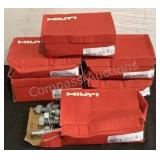 (6) HILTI 15ct  5/8" x 6" Concrete Anchors KB-T72