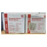 (2) Basic 1000ct XL Nitrile Exam Gloves