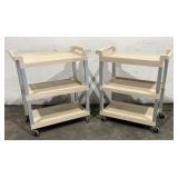 (2) Utility Carts