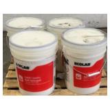 (4) ECOLAB 5 Gallon Liquid Laundry Built Detergent