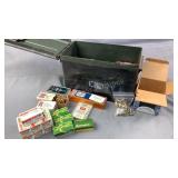 *ESTATE* Assorted Rimfire ammo and 50 Cal Ammo Can