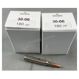 (40) Rnds Reloaded 30-06 180g HP