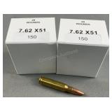 (40) Rnds Reloaded 7.62x51 Ammo