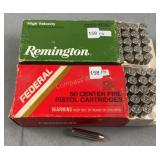 (100) Rnds Reloaded 357 Mag 158g FN FMJ