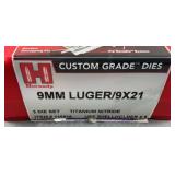 Hornady 3 Die Set 9mm Luger