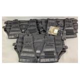 (3) 5.11 LBE Vest; Black Size: REG