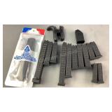 (13) Assorted Glock Magazines
