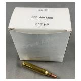 (40) Rnds Reloaded 300 WIN MAG Ammo