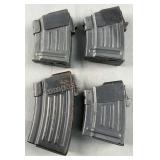 *ESTATE* (4) Assorted Short AK Style Magazines 7.6