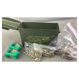 *ESTATE* Assorted 7.62x39 Ammunition and Ammo Can