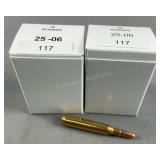 (40) Rnds Reloaded 25-06 Ammo