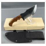 Custom Fantasy Knife Fixed Blade w/Sheath