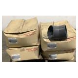 (20) CHARLOTTE 6" PVC Elbows 8309