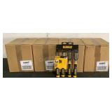(4) DeWalt 8ct 4pc Chisel Sets DWHT16063