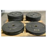 (8) Bumper Plates