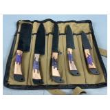 5 Knife Chef Set CHEF-04