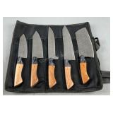 5 Knife Chef Set CHEF-01