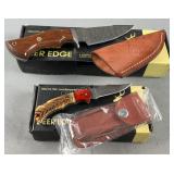 (2) Custom Fantasy Knives; 10.25" & 7"
