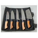5 Knife Chef Set CHEF-01