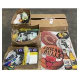 Metal Sign, Gloves & More