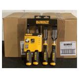 (2) DeWalt 8ct 4pc Chisel Sets DWHT16063