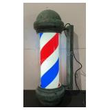 Rotating Barber Pole Light
