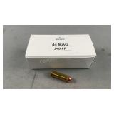 (50) Rnds Reloaded .44 Mag 240g FP