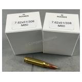 (40) Rnds Reloaded 7.62x51 M80