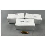 (150) Rnds Reloaded 38 Special 125g FMJFP