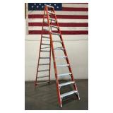 Louisville 12' Fiberglass Step Ladder