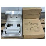 (2) Ser-Ware 12' Wall-Mount Sinks HS10-CWP