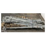 (60) McLean 3/4'x84' Triple Eye Anchor Rods