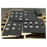 (17) Assorted Cable Pulling Machine Weights