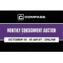 October Monthly Consignment Auction