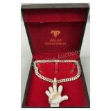 *SEIZURE* $78,099 A&M Diamond Necklace & Pendant