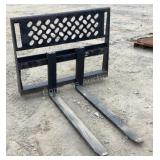 *OFFSITE* 48" Fork Skid Steer Attachment