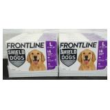 (10) Frontline 41Lb to 80Lb 6 Dose Flea & Tick Med