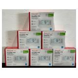 (6) Honeywell Home Smart Thermostats FocusPRO S200