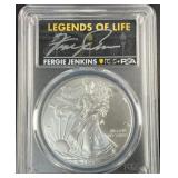 2021 1oz Silver Eagle Dollar PCGS MS70
