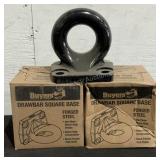 (2) Buyers Square Base Drawbars BDB1394