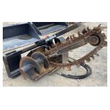 *OFFSITE* Blue Diamond 36" Trencher Skid Steer Att