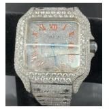 *SEIZURE* $8,999 Diamond SS Replica Watch