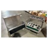 *OFFSITE* (2) Silverware Carts