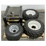Equipment Wheels, Golf Cart Wheel &Stand