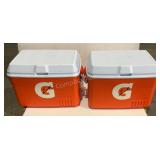 (2) Rubbermaid Coolers