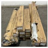 Assorted LED Bulbs & Broom Handles