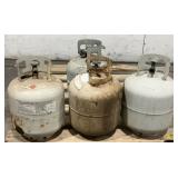 (4) 20lb Propane Tanks