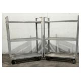 (2) Load King Aluminum Dunnage Racks
